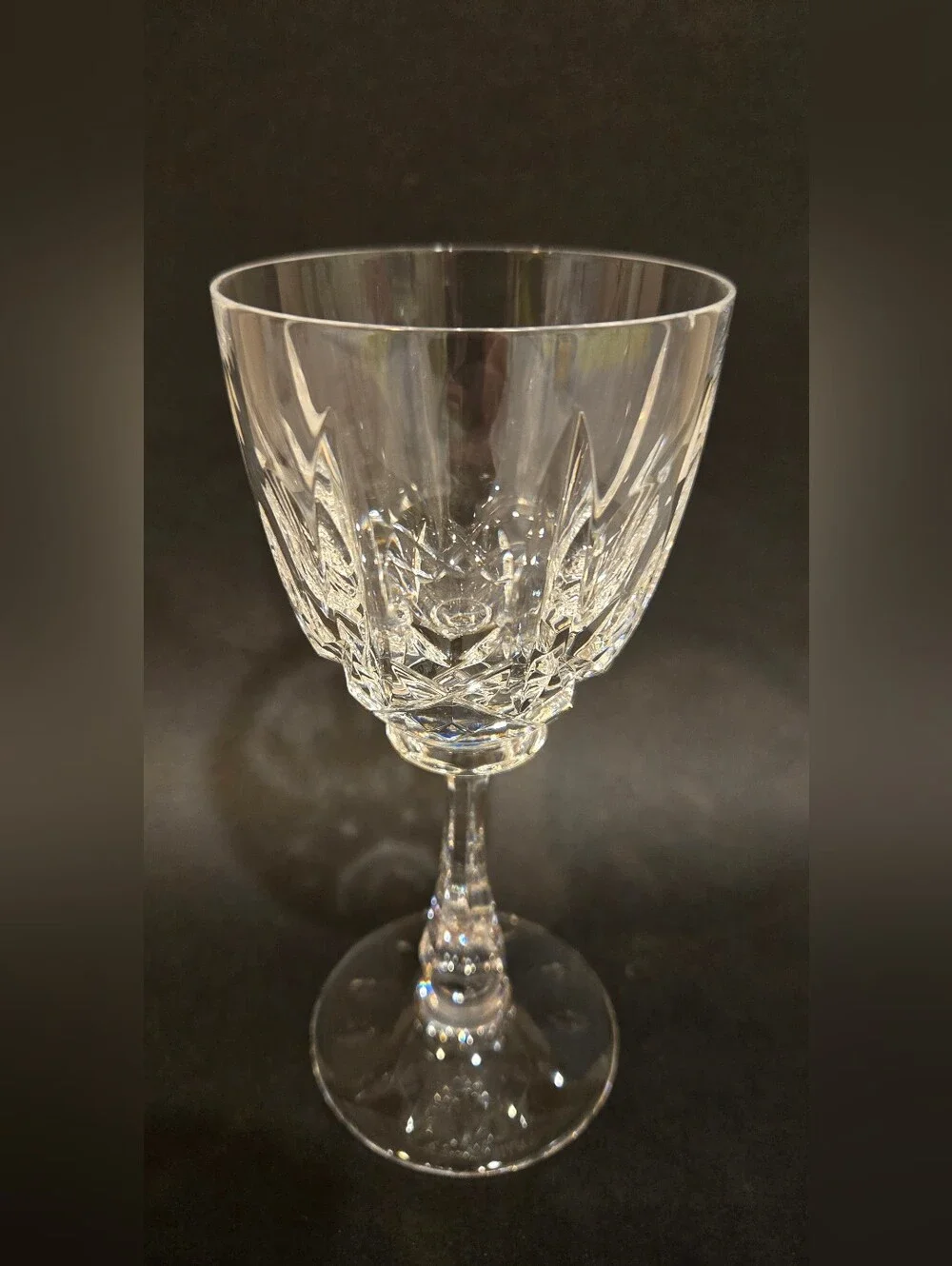 Vintage Monte Claire By Josair Crystal Wine Glasses